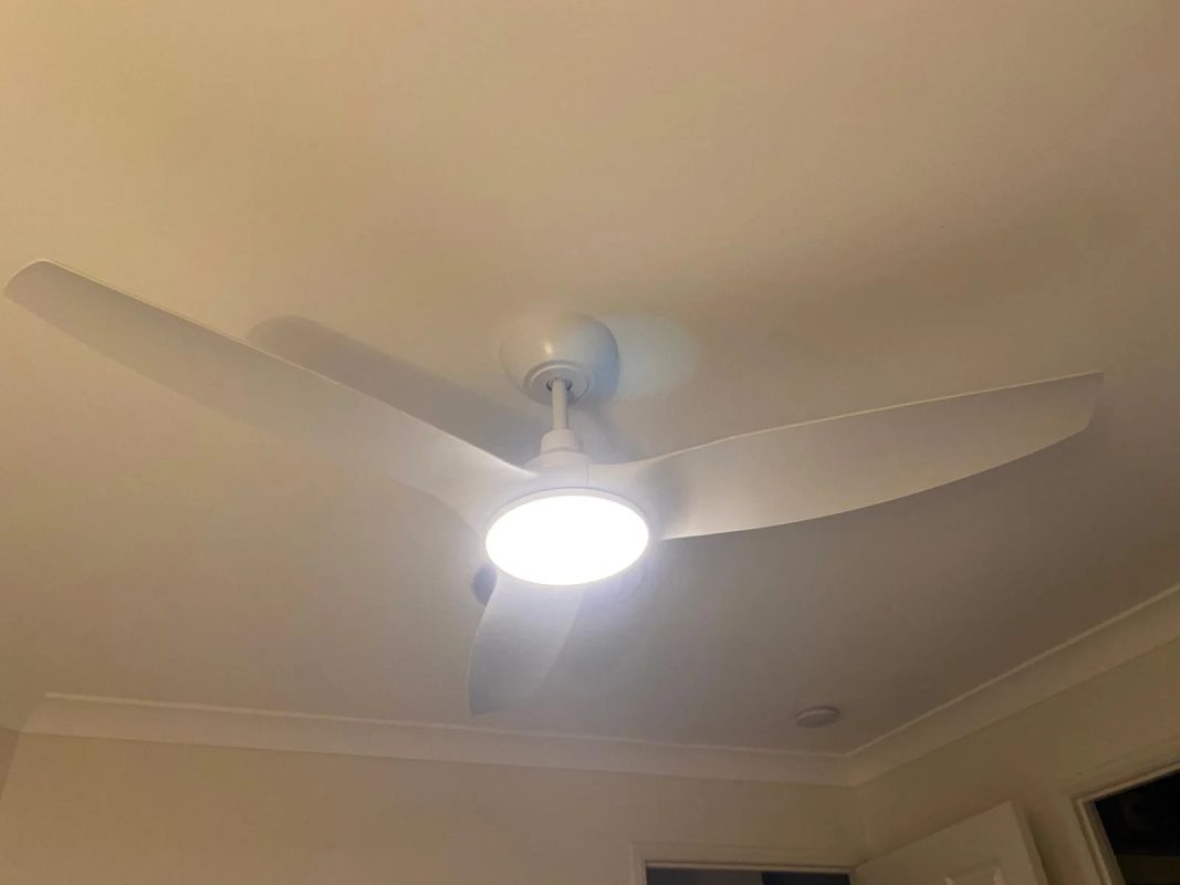 smart ceiling fan installation in Maroochydore