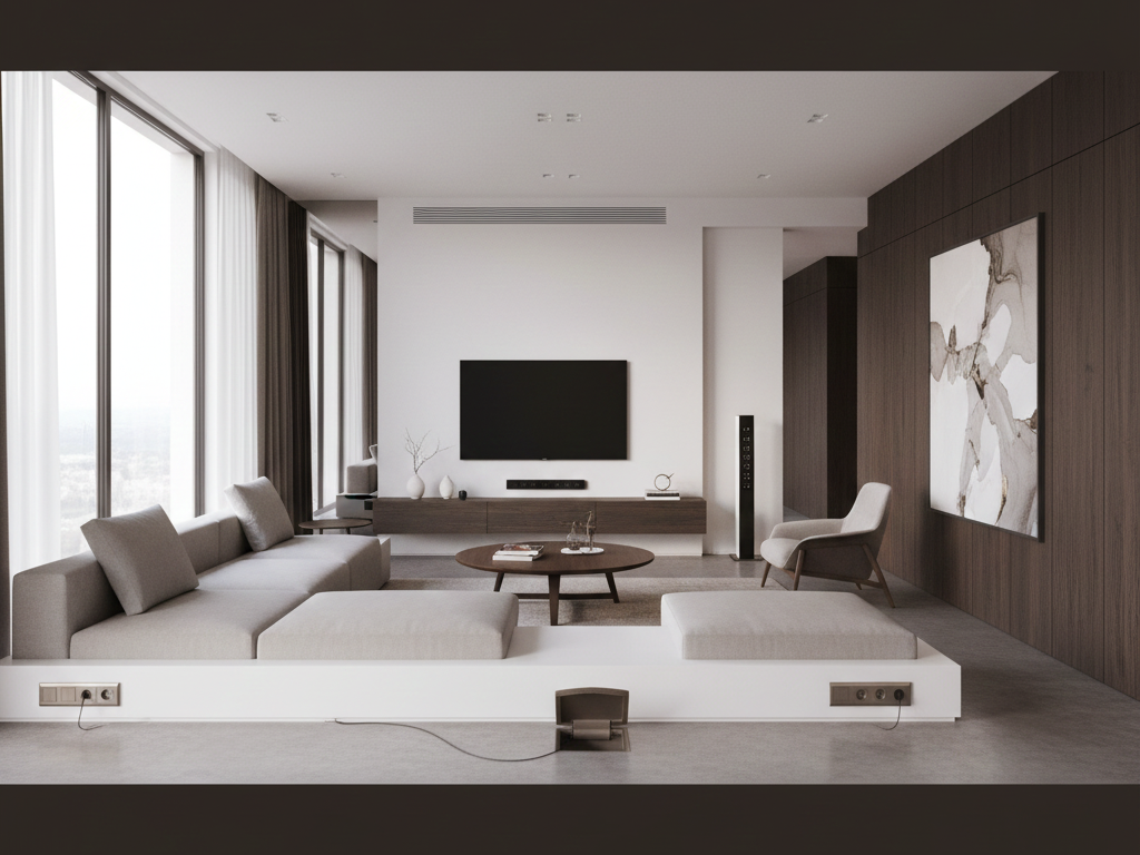 smart wiring and power points for modern homes
